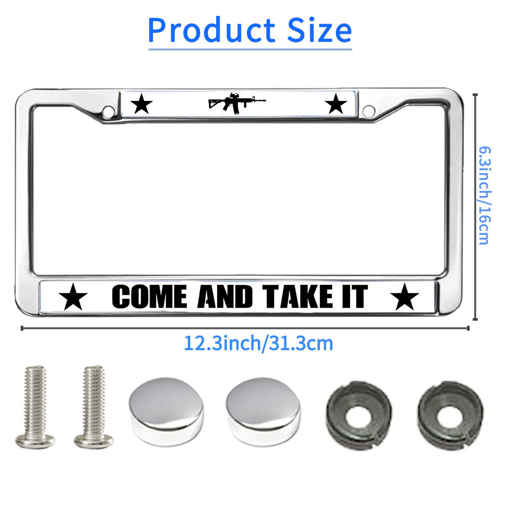 US Army Support License Plate Frame US Army US Flag Weather-proof License Plate Frame US Army Heroism License Plate Frame for Patriotic People