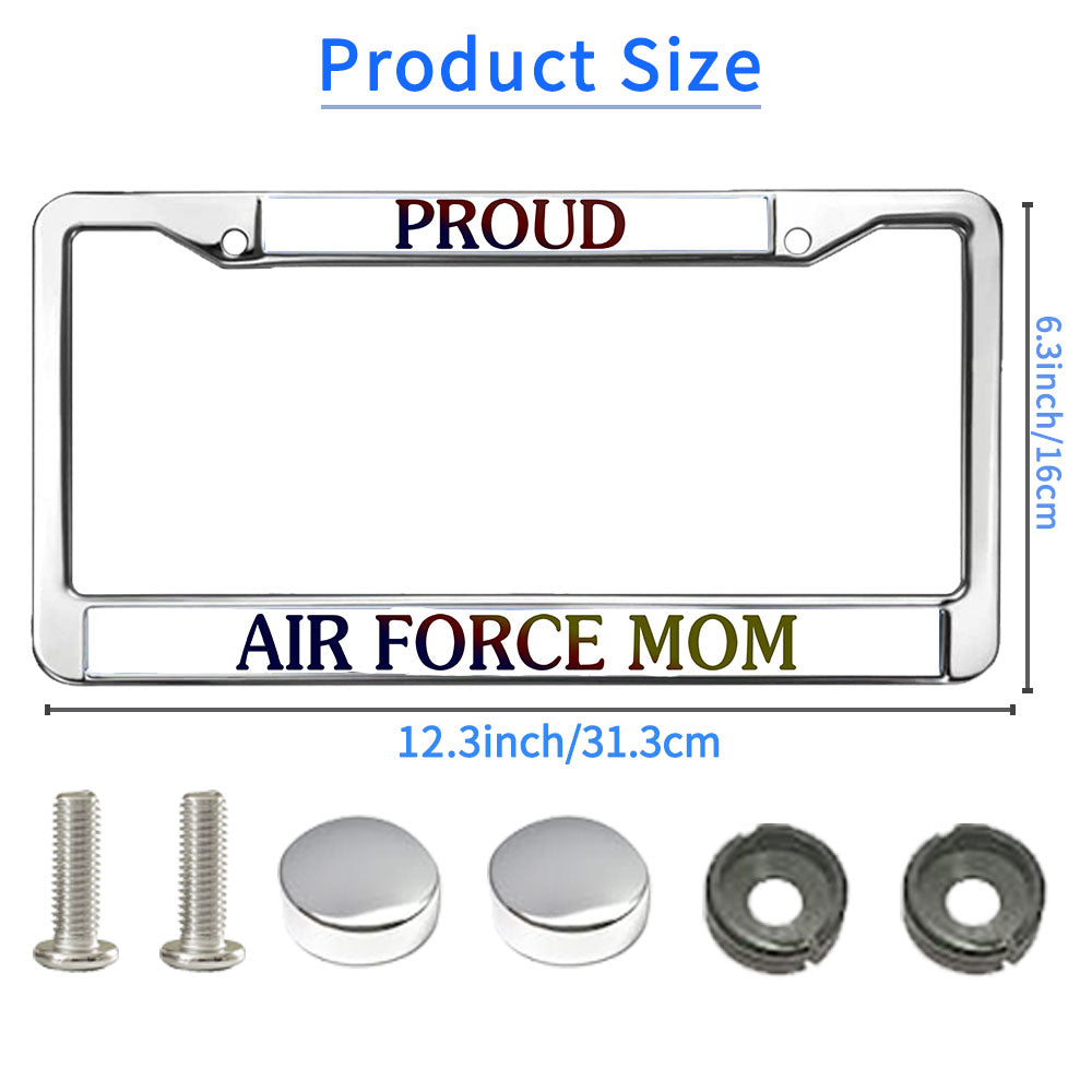 Proud US Army Veteran License Plate Frame US Veteran Support Scratch-Resistant License Plate Frame US Military Veteran License Plate Frame for Military