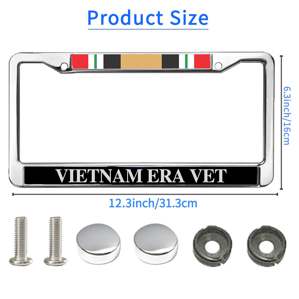 Vietnam era veteran License Plate Frame US Army License Plate Frame US Army Veteran License Plate Frame
