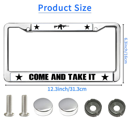 US Army Support License Plate Frame US Army US Flag Weather-proof License Plate Frame US Army Heroism License Plate Frame for Patriotic People